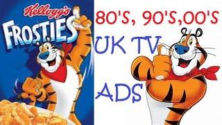 UK TV Frosties Adverts From The 1980's, 90's & 00's. The Many Adventures Of Tony The Tiger!