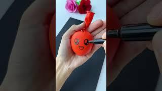 It's so fun to make your own decompression ball with balloons. DIY handmade parent-child handmad