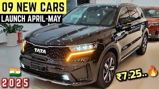 09 NEW UPCOMING CARS IN APRIL-MAY LAUNCH 2025 INDIA | UPCOMING CARS IN INDIA 2025 | NEW CARS 2025