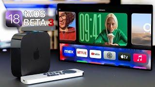 Apple tvOS 18 New Features & Changes!  (BETA 3)