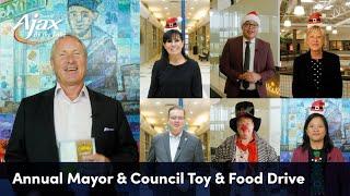 Annual Mayor & Council Toy & Food Drive | Town of Ajax