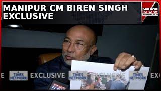 Exclusive Interview: Manipur CM Blames Congress Amid Unending Cycle Of Violence | Top News | Watch