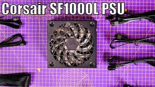 Corsair SF1000L Power Supply Unboxing and wiring guide