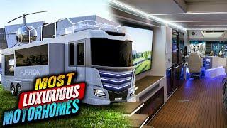 Top 5 Most Expensive and Luxurious Motorhomes  Luxurious RVs