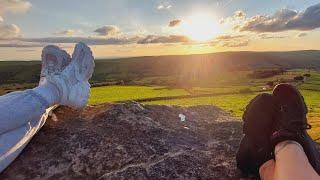 Capturing An Awesome Sunset in The Goyt Valley Stunning Views From Shining Tor and Windgather Rocks!