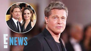 Brad Pitt Breaks Silence on Finalizing Angelina Jolie Divorce | E! News