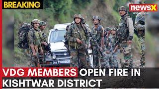 Breaking News | VDG Members Open Fire in Kishtwar After Suspected Terrorist Movement | NewsX