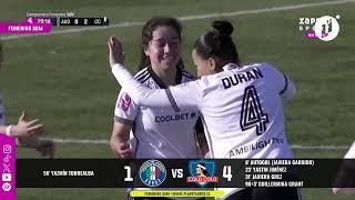 #GolesP11 Audax Italiano 1-4 Colo-Colo Fecha 18 2R Campeonato Femenino SQM 28-07-2024