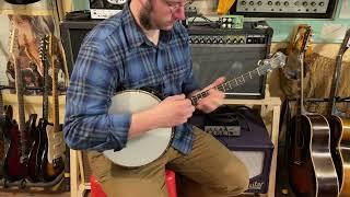 1920s Stella (Oscar Schmidt) resonator tenor banjo