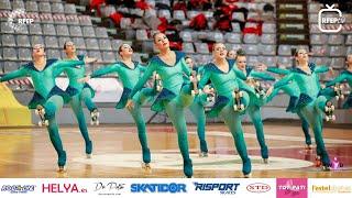 #PatinajeArtístico | Campeonato de Europa de Grupos-Show y Precisión 2021