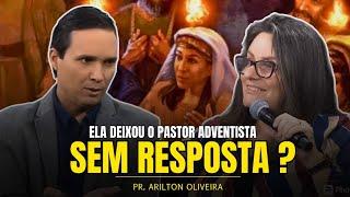 EMPRESSARIA FAZ PERGUNTAS DIFICEIS SOBRE O DOM DE LINGUAS ️  PR. ARILTON OLIVEIRA