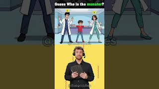 Can You Spot the Real Monster? #logicpuzzles #brainteasers #riddle #viralshorts #viral #short