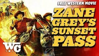 Zane Grey: Sunset Pass | Full Classic Western Cowboy Movie | Free 1946 Movie | James Warren | WC