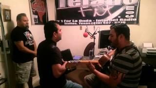 NueVo VaLoR at the Tejanofm studios