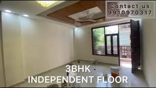 3 BHK INDEPENDENT FLOOR FOR SALE IN CHHATTARPUR SOUTH DELHI |BEST PRICE|BEST LOCATION|#flatsforsale