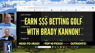 How to make money betting on golf: The Sentry Picks!