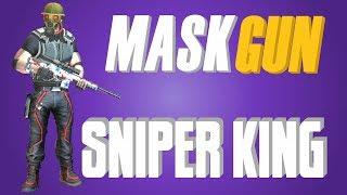 Opsdaddy Vs Ochoochogift 1v1 Sniper Only | Maskgun Sniper King | Maskgun 2020