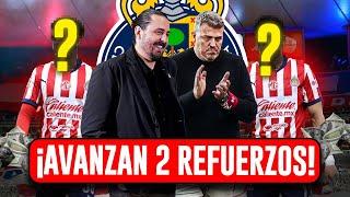 NOTICIAS CHIVAS ¡2 REFUERZOS AVANZANDOS PARA JUNYENT!  | RUMORES CHIVAS 2025