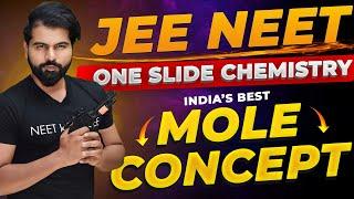 Mole Concept in One Slide by ABK sir | One Chapter One Slide | Physical Chemistry Gun shot