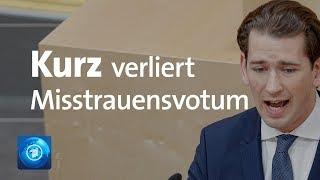 Österreich: Kanzler Kurz verliert Misstrauensvotum