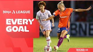 ALL GOALS | Round 3 | Ninja A-League 2024-25