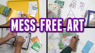 5 Mess Free Art Ideas for Toddlers & Preschoolers