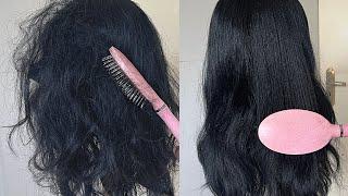 PT 2: HOW TO ACTUALLY MAKE YOUR SYNTHETIC WIGS TANGLE FREE (NO PRODUCTS) | CURLY WIGS? THIN HAIR?