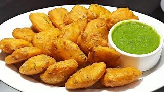 Aloo Pakoda With Mint Chutney |Crispy Aloo Pakoda |Mint Chutney |Chef Ashok