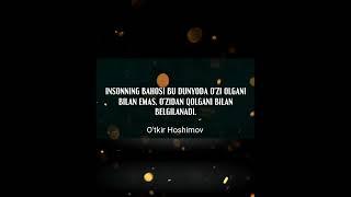 Hikmatli so'zlar