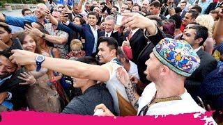 Meeting the PRESIDENT of UZBEKISTAN at the Sharq Taronalari Music Festival | Samarkand, Uzbekistan