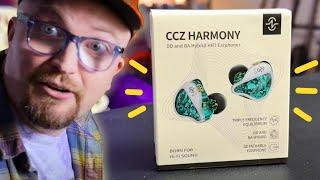 They beat my best headphones... // CCZ Harmony BC01 In Ear Monitor Unboxing and Review