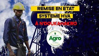 REMISE EN ETAT SYSTEME HVA A   N'DOUKAHAKRO