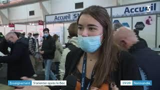 Salon Studyrama des Etudes Supérieures de Rouen : reportage de France 3