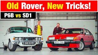 Rover P6 vs Rover SD1 V8 - Old Rover CAN Learn New Tricks!