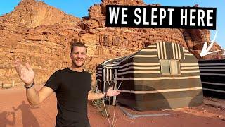 BEST OF JORDAN | WADI RUM  SLEEPING ON MARS