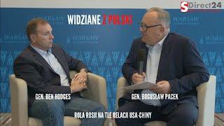 ROLA ROSJI NA TLE RELACJI USA CHINY - ROZMOWA O BEZPIECZEŃSTWIE-ROZMOWA  B. PACEK - GEN. BEN HODGES