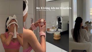 My Living Alone Diaries | Morning Routine, Setting up my new coffee machine, My Ice coffee recipe️