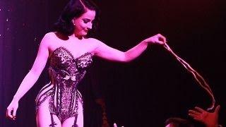 Dita Von Teese on Corset-Training After Pregnancy