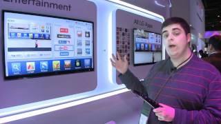 LG Smart TV internet connected TVs at CES 2011 - Which? first look review