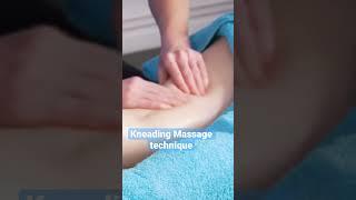 Kneading #Massage Technique to the Hamstrings