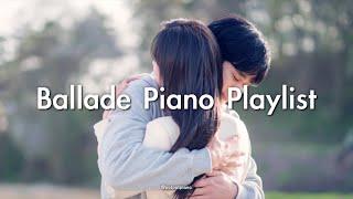 (10시간)  일년 내내  '발라드'만 듣는 덕후를 위한 KPOP Ballade Piano Playlist ㅣ수면, 공부, 카페, 매장 음악ㅣ가사있는 음악