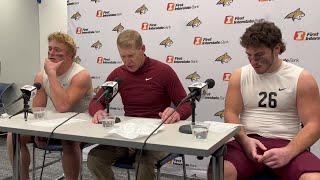 Bobby Hauck, Ryan Tirrell, Nick Ostmo on Montana Grizzlies' loss at Montana State Bobcats