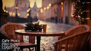 Winter Jazz - Relaxing Jazz Piano Music and Outdoor Cafe Ambience in Winter - Soft Jazz Music