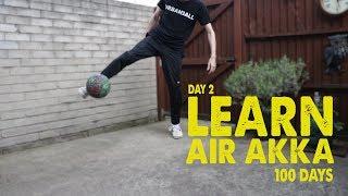 Learn The Air Akka and a Ground Moves Training Session | 100 Days | Day 2