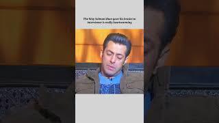 The way Bhaijaan gave his braslet  #salman #salmankhan #bhaijaan #bollywood #yt #ytshorts