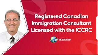 Registered Canadian Immigration Consultant Licensed with the ICCRC