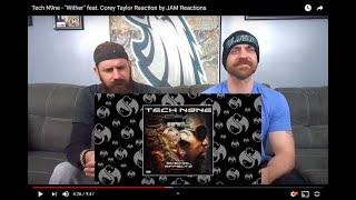 Tech N9ne - "Wither" feat. Corey Taylor  Reaction by JAM Reactions