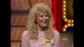 Press Your Luck:  January 28, 1985  (JENNY JONES AS CONTESTANT!)