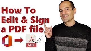  How to edit & sign a PDF file #Shorts