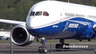 1st Capture Boeing 787-10 Dreamliner Landing @ KBFI Boeing Field